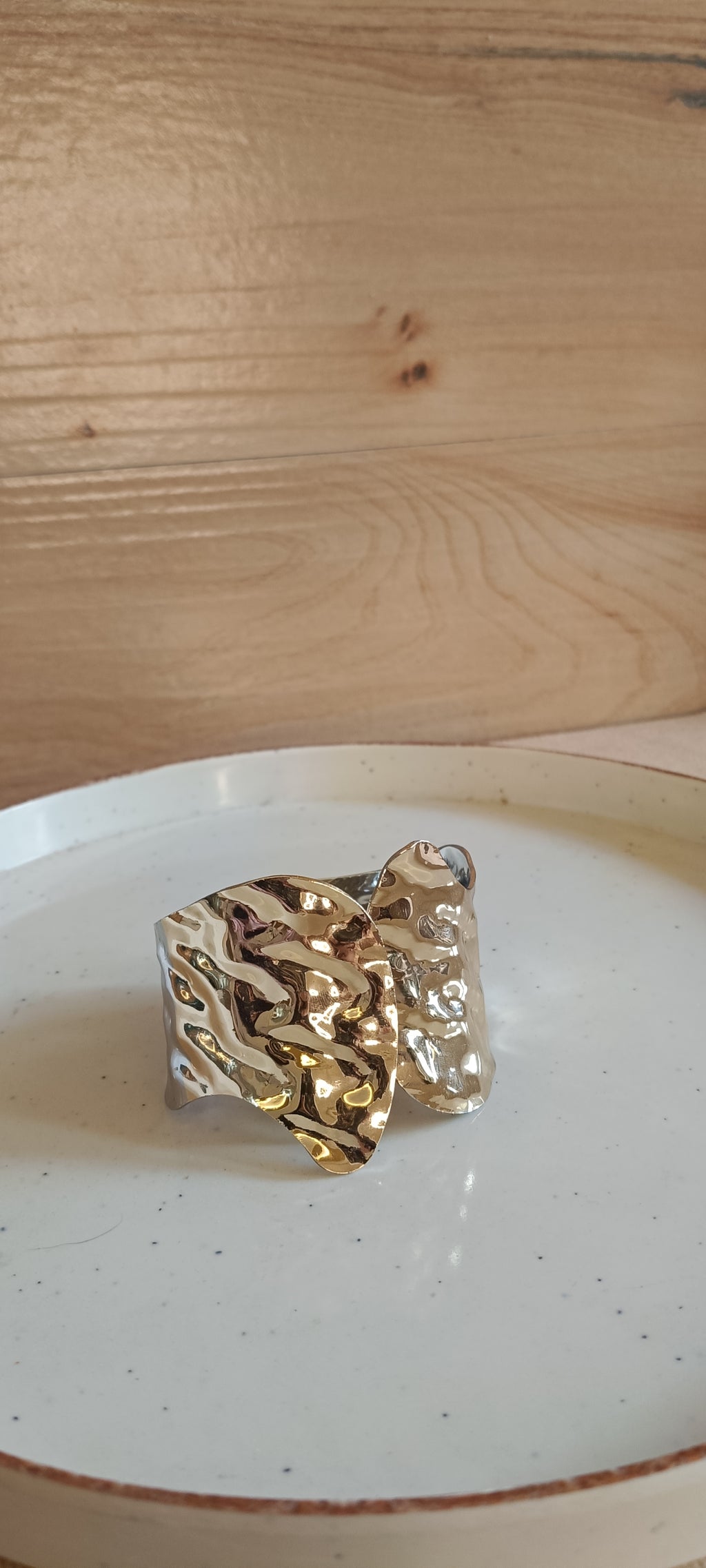 Cartier-Inspired Dual-Tone Antique Bracelet