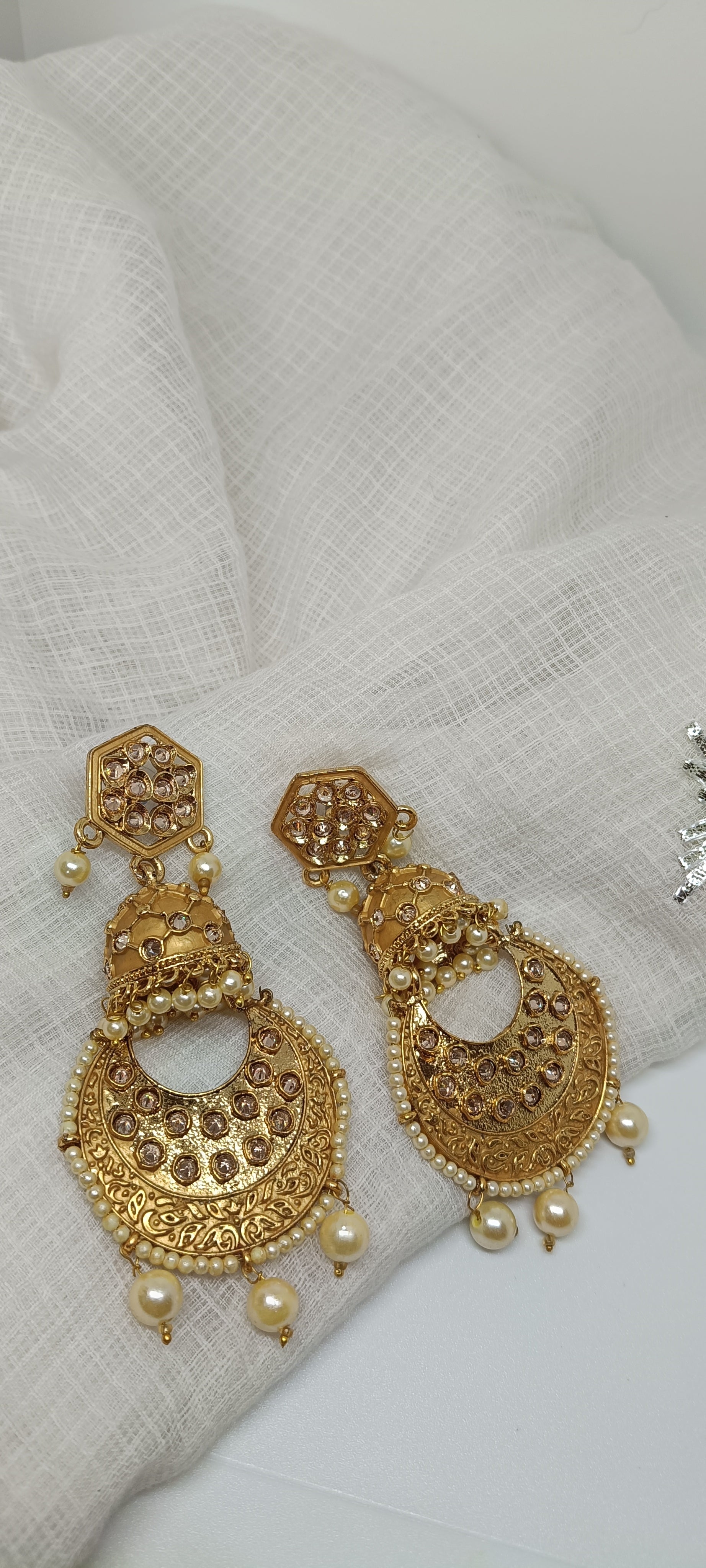 Royal Dome Jhumka Earrings