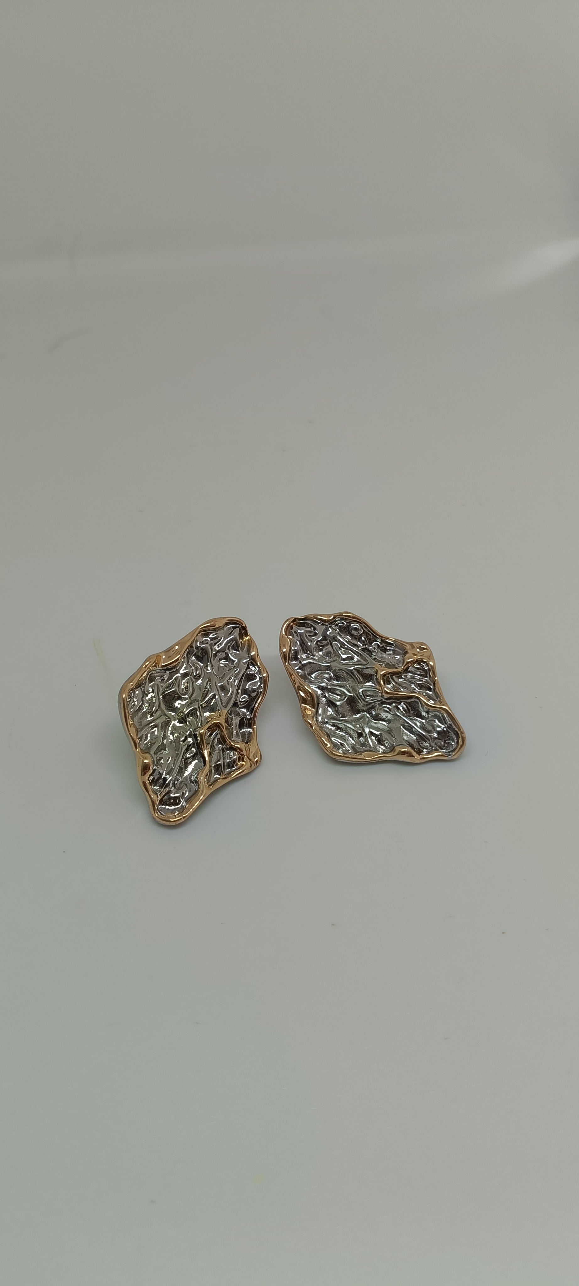Golden- Silver Earrings